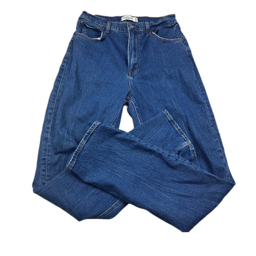 Abercrombie & Fitch 90s Slim Straight Ultra High Rise Curve Love Size 28/6
